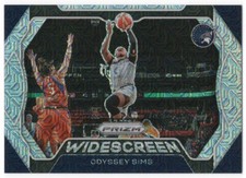 2020 Panini Prizm WNBA Widescreen Prizms Mojo #7 Odyssey Sims 02/25