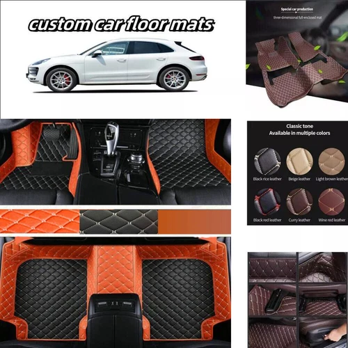 Custom Fit For Infiniti All Models Car Floor Mats Luxury Carpets All Weather Rug - Bild 60 von 76