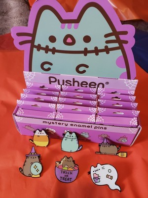 pusheen blind box enamel pin