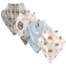 Unisex Baby Cotton Bandana Bibs Wild Free One Size