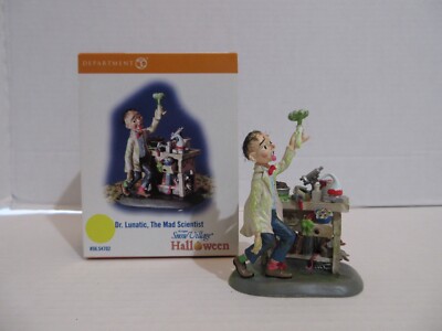 Dept. 56 Halloween 2005 Dr. Lunatic, The Mad Scientist #56.54702