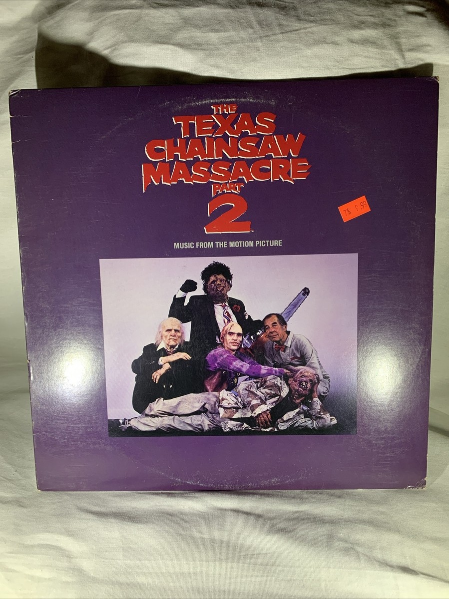 Texas Chainsaw Massacre Part 2 Soundtrack Horror Vinyl 1986