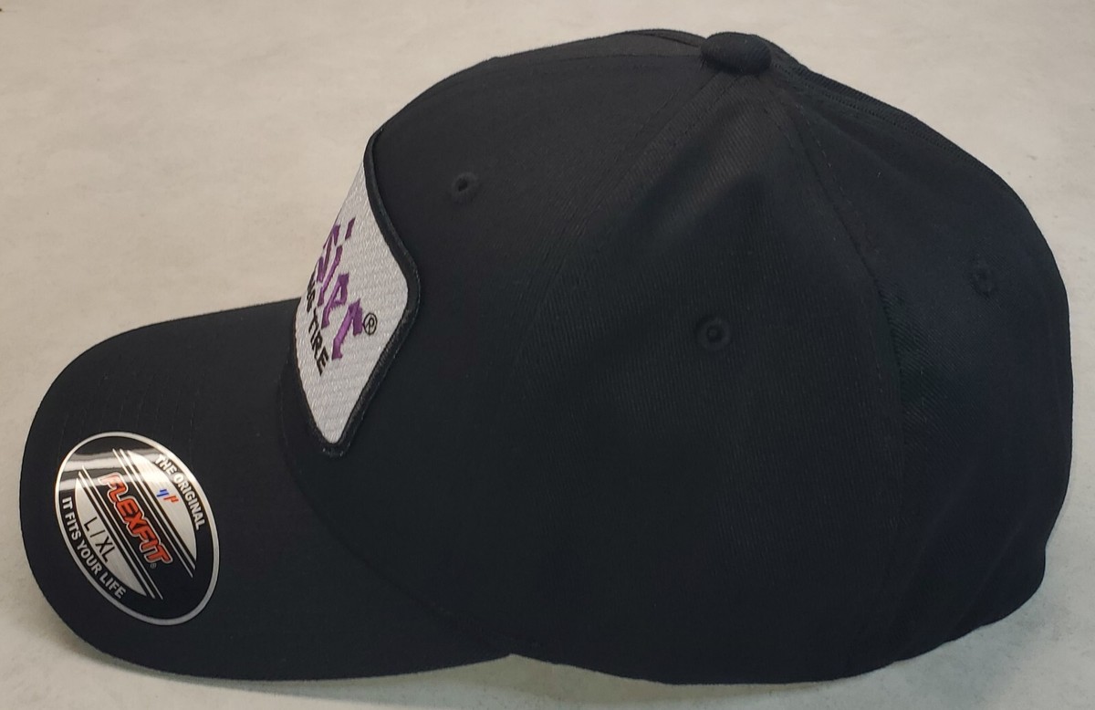 HOOSIER RACING TIRE Patch Flexfit Hat / Black - L/XL 7 1/8 