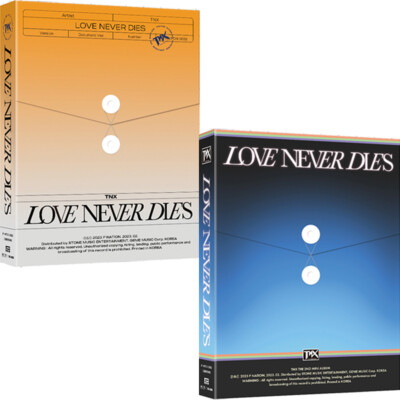TNX [LOVE NEVER DIES] 2nd Mini Album CD+2 Book+Card+Poster+Sticker