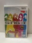 Nintendo Wii Disney Sing It 2008 Brand New SEALED