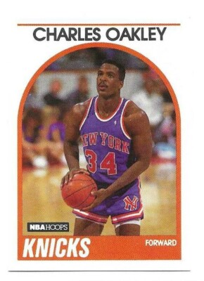 CHARLES OAKLEY 1989-90 HOOPS CARD NEAR MINT CONDITION