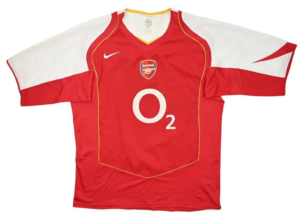 O*L様 Nike Arsenal 2004-2005 サッカーユニフォーム Arsenal 2004 - 2005 Home football Nike long sleeve jersey