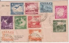 Stamps 1962 Nauru various to 5/- map inc 2d & 2&1/2d ships on official cover