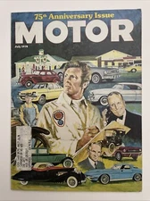MOTOR magazine July 1978 75th anniversary issue RARE Vintage Car Parts Ads