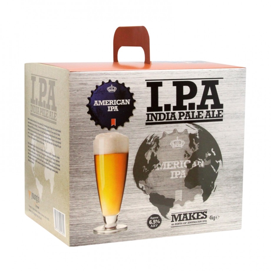 Youngs American IPA - Home Brew Beer Ingredient Kit - 40 Pint - 4kg