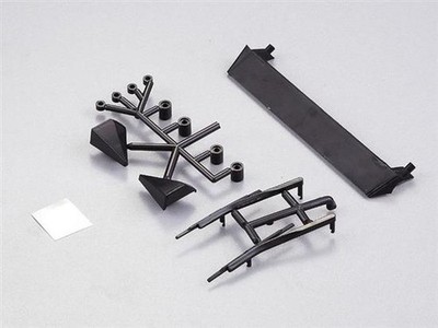 Killerbody / Lancia Delta HF Integrale, Plastik Teile Set (Spoiler, Spieg / KB48