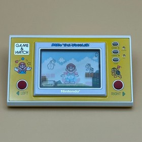 MARIO THE JUGGLER Nintendo Game & Watch MB-108 New Wide Series 1991 Mint in Box