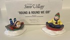Dept. 56 Snow Village “”Round & Round We Go” #5433-0 Accessory / Set Of 2 — photo 2