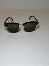 Disney Parks Mickey Mouse Icon Sunglasses Black Horn Rim Style