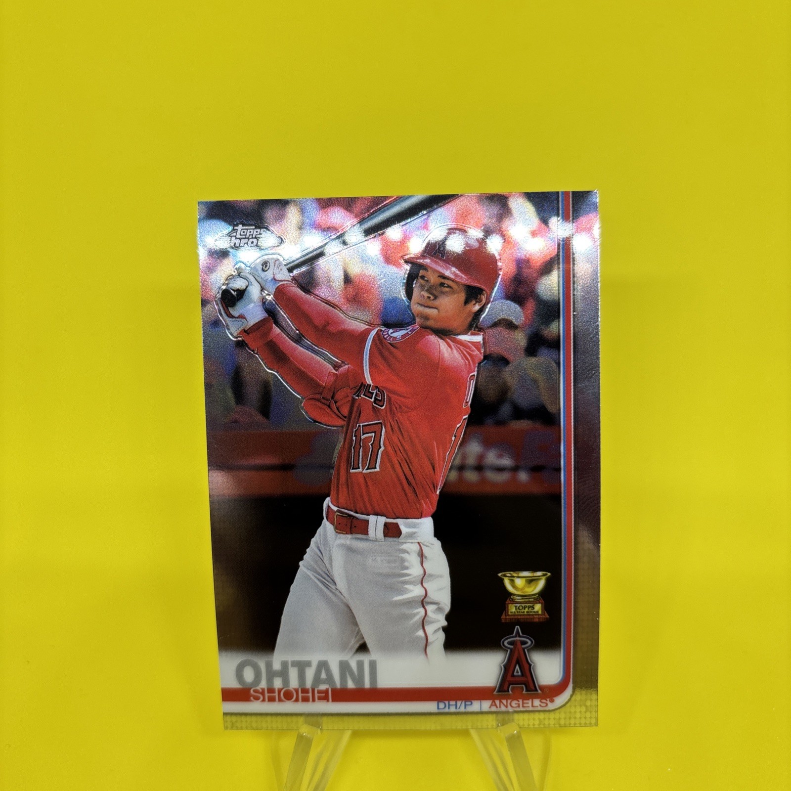 2019 Topps Chrome Shohei Ohtani Rookie Gold Cup