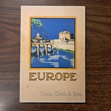 1925 Europe Thos. Cook & Son Tour Guidebook