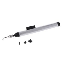 Metal Vacuum Sucking Pen IC Sucker Pick Up Hand  3 Suction Headers Tool