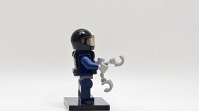 LEGO minifigure Robo SWAT tlm060 The LEGO Movie 70808 motorcycle helmet