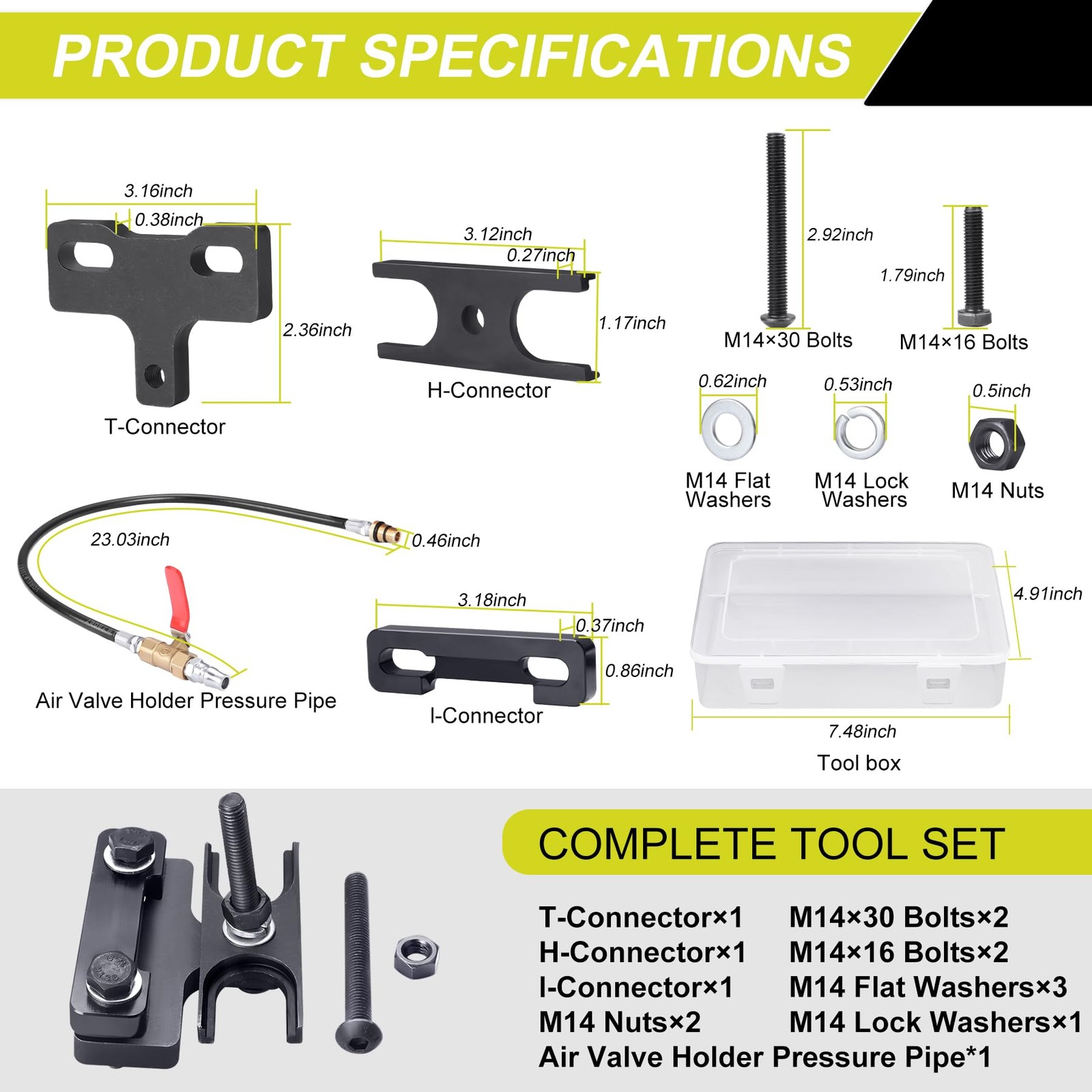 Arbriaty Upgraded 67605 Valve Spring Compressor Tool - Engine Valve ...