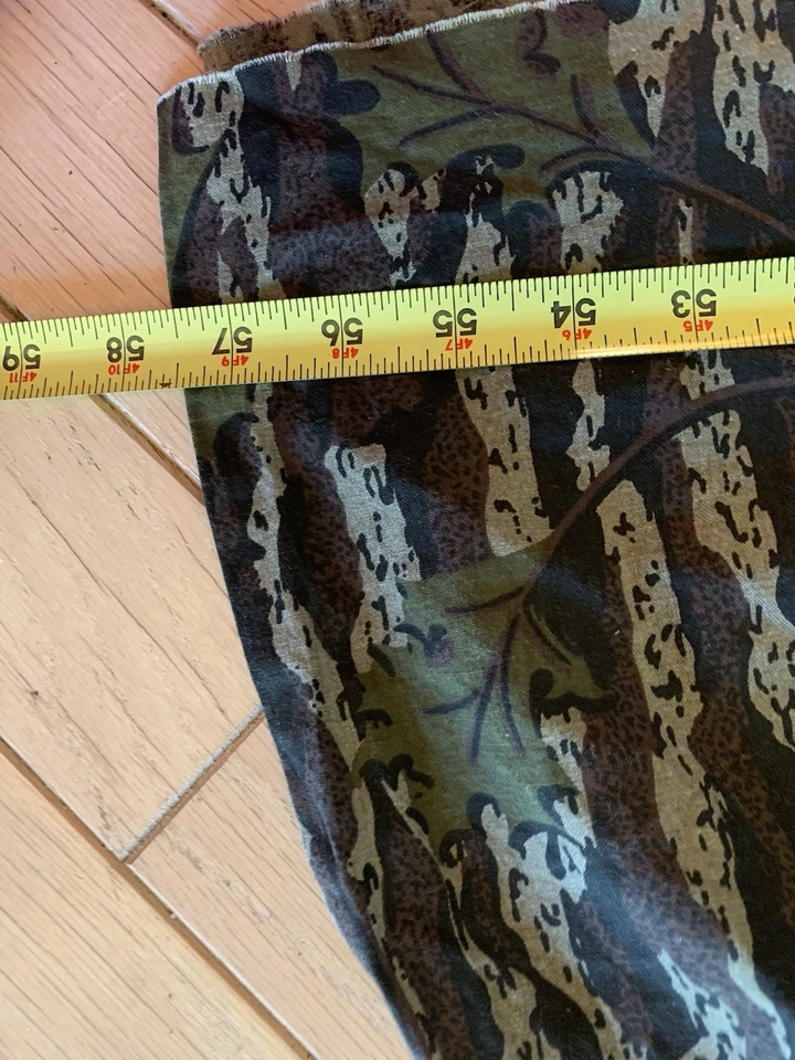 Bottomland Camouflage Fabric Cotton Broadcloth 57” Wide 7 Yards - Image 4 of 4