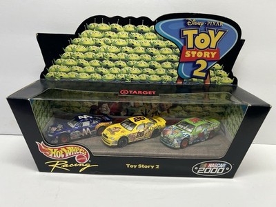 Hot Wheels 2000 Toy Story 2 NASCAR 3 Car Set Target Disney 1 64