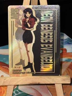 neon genesis evangelion CCG Katsuragi Misato SR-018