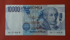 BANCONOTA 10000 LIRE VOLTA [E054]
