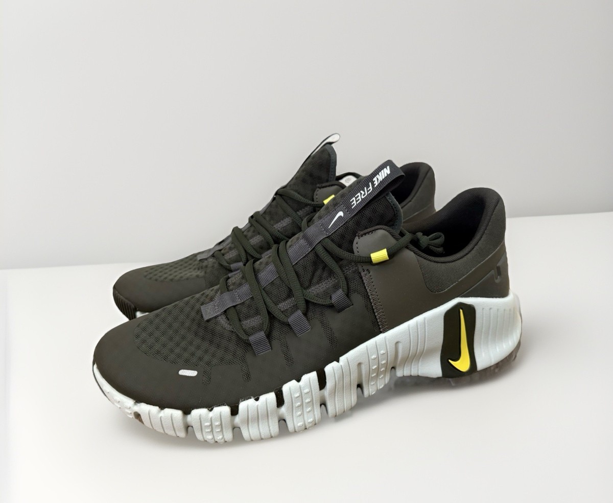 Nike Free Metcon 5 Sequoia High Voltage Men\'s Workout Shoes Size 8.5 New Nike Men main image 4