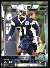 2015 Topps #417 Byron Jones RC Dallas Cowboys