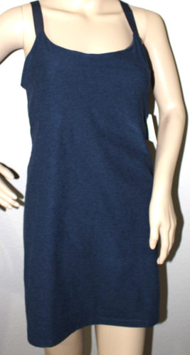 New Beyond Yoga SpaceDye Move It Dress - Navy - Size L