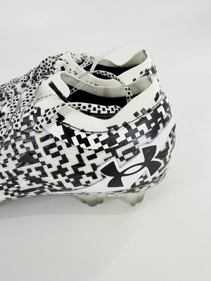 Under Armour Magnetico Elite 5 Black White FG Soccer Cleats  display picture 2