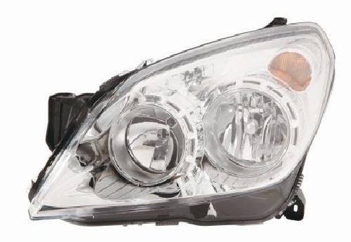 ABAKUS Headlight 442-1140RMLEMN1 Right For Opel With LWR Electric Chrom Frame