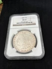 Morgan Silver Dollar 1896 S NGC Graded MS63