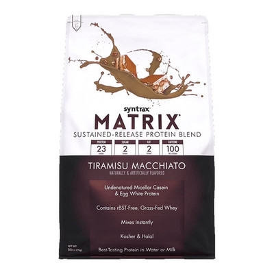 Matrix Peanut Butter Cookie Sustained Release Protein Powder Blend 2 Lb with Rea