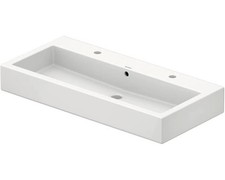 DURAVIT Doppelwaschtisch Vero 100 x 47 cm weiß glänzend 454100024