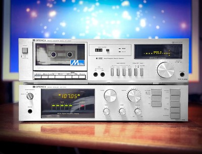 OPTONICA SETUP  RaRe  Vintage Stereo Receiver & Cassette Deck