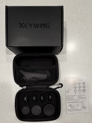 KEYWING Phone Camera Lens 3 in 1  Lens Kit iPhone Samsung Android Smartphone