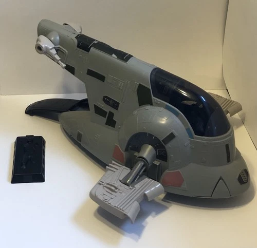 1981 Vintage Star Wars Boba Fett Slave-1 Ship Vehicle Complete Original Kenner