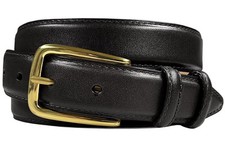The Andrew Genuine Full-Grain Cowhide Leather Designer Dress Belt 1-1/8" Wide