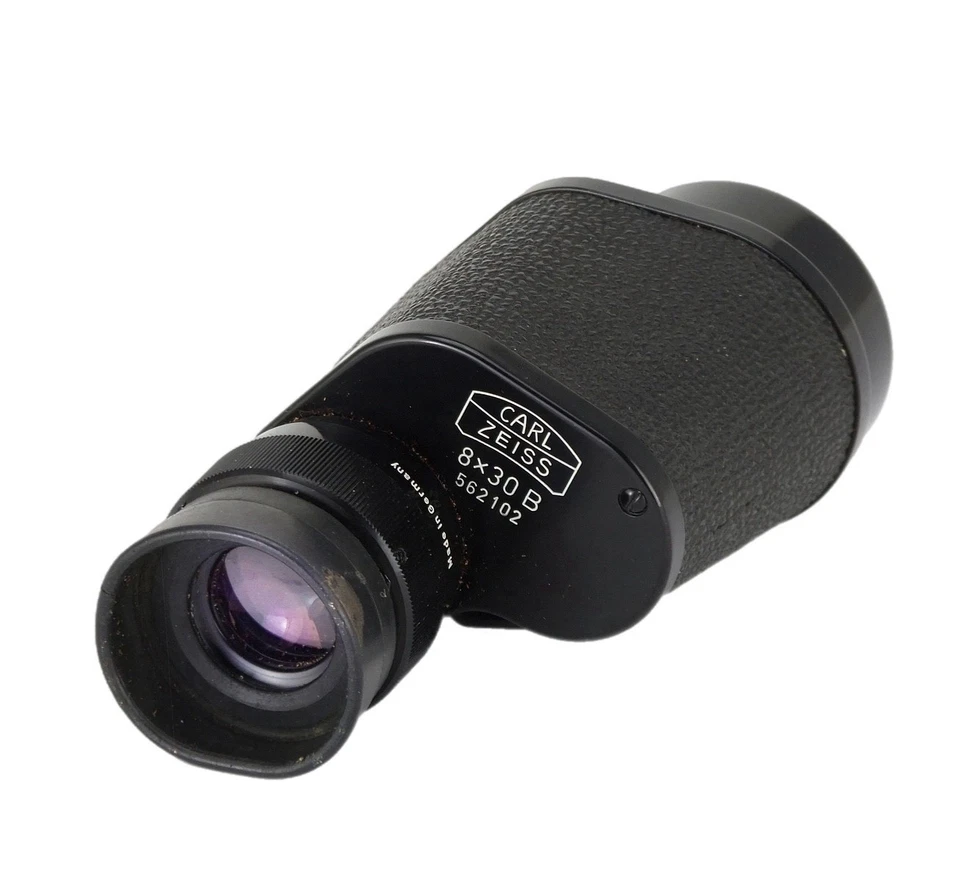 Superlative Zeiss 8x30 Oberkochen  Porro Prism Monocular in Original Hard Case - Image 4 of 4