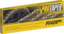 ProTaper 428 MX Chain 134 Links Gold