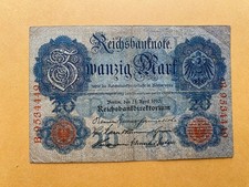 Germany 20 Mark 1910 Banknote