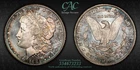CACG MS-63 PL 1884-CC Morgan Silver Dollar, Strongly Mirrored, Proof-Like Beauty