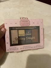 Marie Claire Paris Total Face Palette Smokey Delight Talc-Free 6pc Set