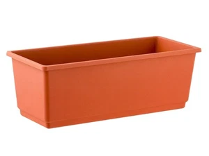 Boîte à lettres Géraniums Cotto CM 30 1017 Plaste brun