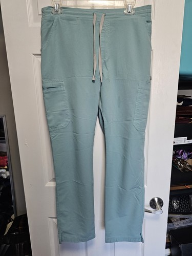 Figs Women Scrub Pants Mint Green Size Med Technical Collection Nursing Uniform