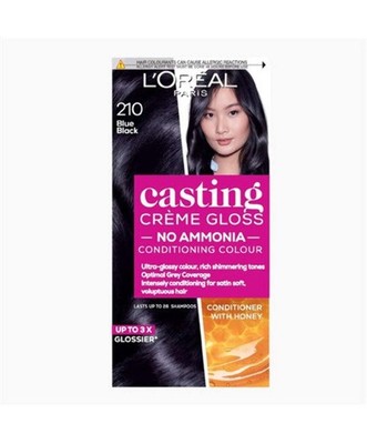 Loreal Paris Casting Creme Gloss Conditioning Color 210 Blau Schwarz