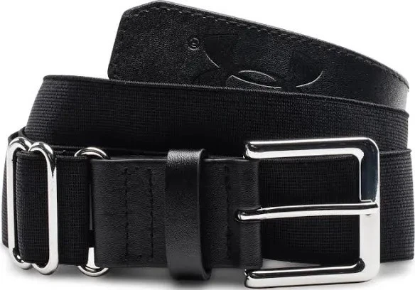 Under Armour Youth Boys Adjustable Baseball Belt - Black, Fits Up to 36" - Image 2 of 3