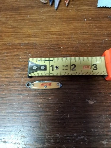 Vtg  Miniature COKE-COLA Advertising Pocket Knive   Made In USA