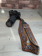 Konica Autoreflex TC 35mm SLR Film Camera w/ Sigma F 80-200mm Zoom Lens